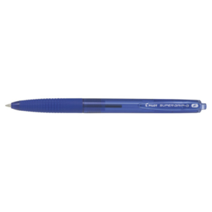 Penne a sfera a scatto Pilot Supergrip G punta F blu 1639