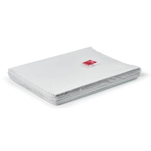 Carta da pacco Rex-Sadoch 100x140 cm 80 g/m² - Kraft bianco - Conf. 50 fogli piegati 50x35 cm - CK50W-BIA