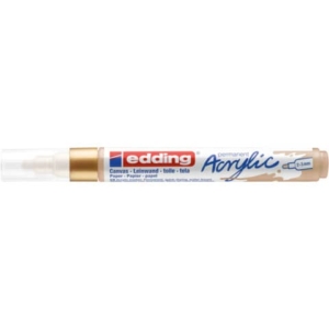 Marcatore acrilico Edding 5100 - punta tonda 2-3 mm tratto medio - oro-prezioso - E-5100 924