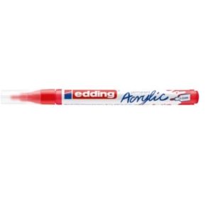 Marcatore acrilico Edding 5300 - punta tonda 1-2 mm tratto fine - rosso-traffico - E-5300 902
