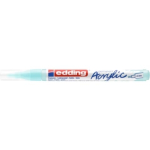Marcatore acrilico Edding 5300 - punta tonda 1-2 mm tratto fine - azzurro pastello - E-5300 916