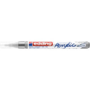 Marcatore acrilico Edding 5300 - punta tonda 1-2 mm tratto fine - argento - E-5300 923