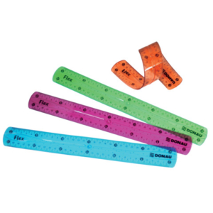 Righello flessibile Donau Flex 30 cm - colori assortiti - 322141099