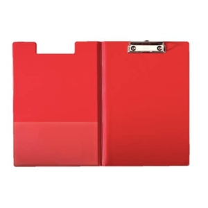 Portablocco con clip Esselte DAILY cartoncino/polipropilene 24,3x34 cm rosso - 56043