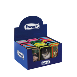 Astuccio 3 zip Favorit Animal World - 12 pastelli + 18 pennarelli - colori assortiti - 400194680