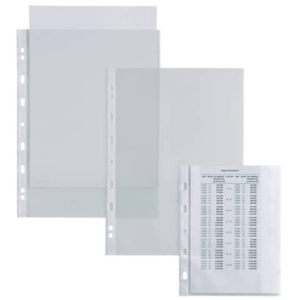 Buste in PP buccia Sei Rota Atla 150 - trasparente 21x29,7 cm - confezione 50 pezzi - alto spessore - 662116