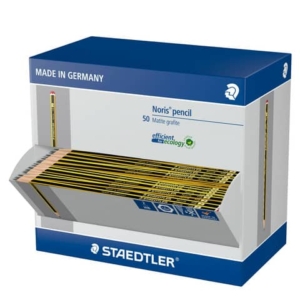 Matita in grafite Noris - gradazione HB - Staedtler  nero- conf. 50 pezzi nero - 120HBCAPLB