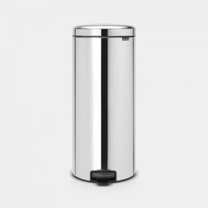 Pattumiera a pedale Brabantia Pedal Bin New Icon 30x38x68 cm Inox lucido 30 litri - 114366