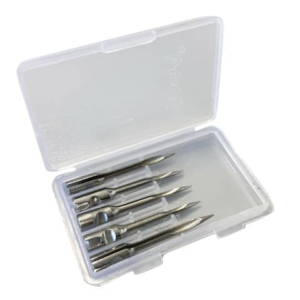 Aghi di ricambio in metallo per pistole spara fili Printex - acciaio - conf. 5 pezzi - AGO70S