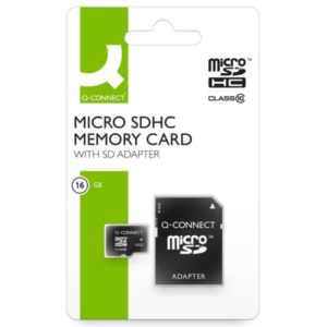 Scheda di memoria in blister Q-Connect Micro SDHC 16 GB KF16012