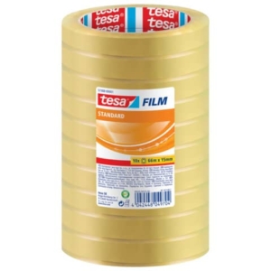Nastro adesivo Tesafilm® standard trasparente 15 mm x 66 m - in conf. 10 - 57388-00001-01