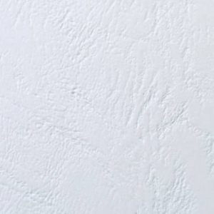 Copertine per rilegatura GBC Leathergrain in cartoncino goffrato a4 bianco conf da 100 copertine - CE040070