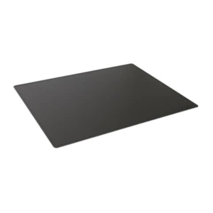 Sottomano Durable 53x40 cm con bordi arrotondati in PPL opaco nero - 7132-01