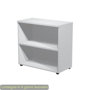 Armadio basso a giorno 2898 90x46xH.85 cm Artexport grigio AR/MB/9