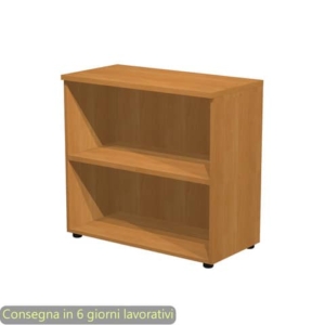 Armadio basso a giorno 2898 90x46xH.85 cm Artexport noce chiaro AR/MB/4