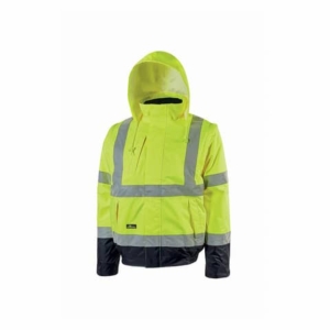 Giubbotto bomber alta visibilita' Crafty Yellow Fluo U-Power taglia M HL158YF-M