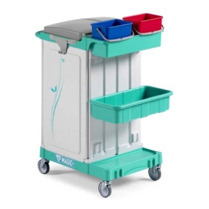 Carrello multiuso a 2 reparti Magic Line - 82x54x110 cm TTS 20 Professional ML020P0A0000