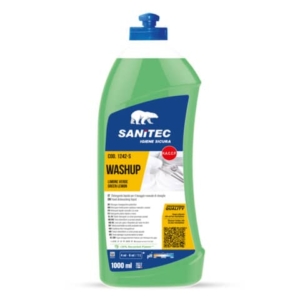 Detergente liquido al profumo di limone verde Washup Sanitec 1000 ml 1242-S