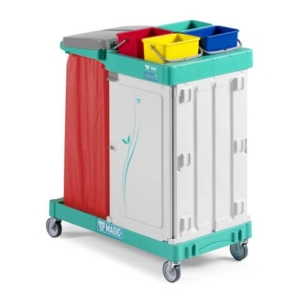 Carrello multiuso a 2 reparti Magic Line - 92x55x110 cm TTS 300 safety ML300S0A0A00