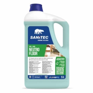 Detergente neutro per superfici dure delicate, specifico per il marmo Neutro Floor Sanitec 5 L / 5 Kg - 1480