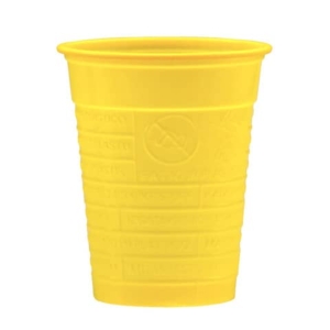 Bicchieri in PS Dopla DO Colors 200 ml giallo - conf. 100 pz - 2445