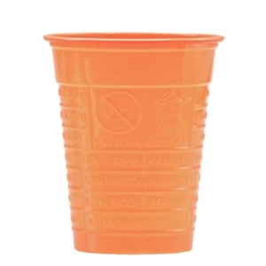 Bicchieri in PS Dopla DO Colors 200 ml arancione - conf. 100 pz - 2544