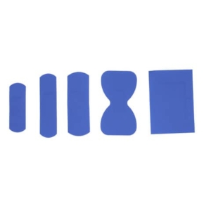 Cerotto blu detectable sterili Detectaplast conf. 100 pz misure assortite - CER049