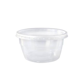 Contenitore trasparente in polipropilene conf. 50 pz Dopla Professional 750 ml 28087