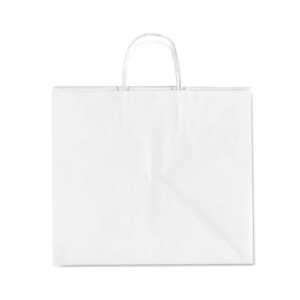 Borsa portapizza stampa generica 33x37x31 cm conf. 200 pz Rex-Sadoch kraft bianco - PIZZAPACKBIA