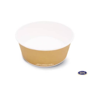 Contenitore Fast Food S80 Scatolificio del Garda 800 ml - avana - Confezione 60 pezzi - S80-81