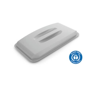 Coperchio ECO per contenitore portarifiuti DURABIN® 60 L rettangolare grigio Durable - 1800504050