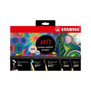 Stabilo Colorful Arty Creative set pastel - conf. 50 pz - 77/6-2-20