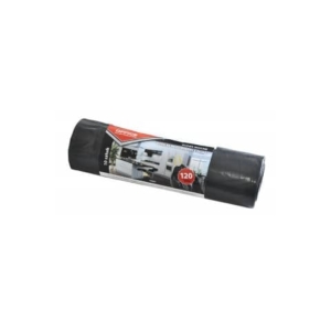 Sacchi immondizia per rifiuti inorganici Office Products 120 L 67x98 cm - 45 µm nero - rotolo da 10 pezzi - 22023232-05