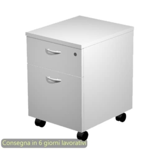 Cassettiera con ruote Artexport Presto 1 cassetto + 1 classificatore - smontata 41,8x52x59,5 cm grigio - 60022/9