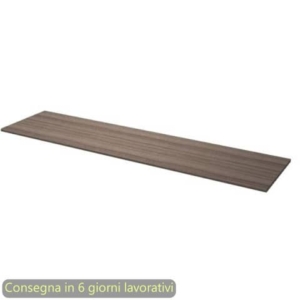 Top di finitura per coppia mobili affiancati 180xH.45,3 cm Giunone Artexport noce toscano - 35062/N