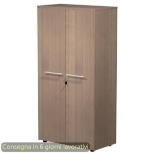 Armadio medio 82,8x43xH.158,2 cm con ante Flora Artexport ciliegio arabis 937-73/K