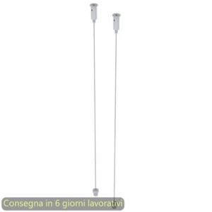 Kit sospensione pannello verticale a soffitto Moody Artexport zincati 3-BSAL0009-DD