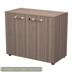 Mobile basso con ante 90x45,3xH.75 cm Giunone Artexport noce toscano 230-61-67_N