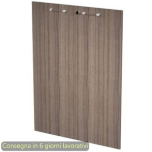 Coppia ante per mobile medio 90xH.121,6 cm Giunone Artexport noce toscano 35069/N