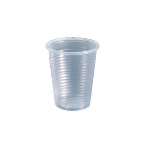 Bicchiere trasparente in PLA bio imbustati sing. - ø 70 mm - conf. 750 pz - Special Pack IlipBio 200ml/200cc -