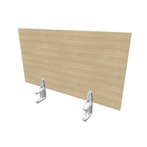 Pannello divisorio in melaminico rovere per scrivanie singole 80xH.42 cm linea Practika Quadrifoglio - CODI080-RK
