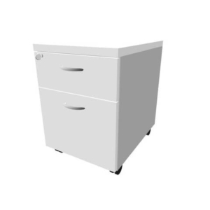 Cassettiera grigia a 1 cassetto con classificatore 42x56xH.58 cm linea Practika Quadrifoglio - PKCACL01-GR-AA