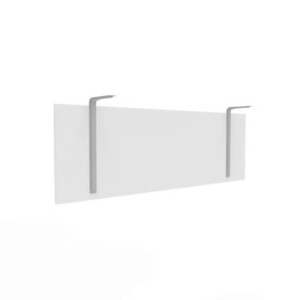 Pannello frontale in melaminico bianco 108,7xH.35,1 cm per scrivanie Practika Quadrifoglio - COFRA140-BA