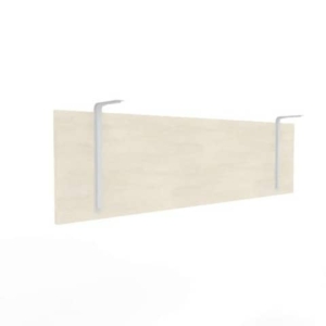 Pannello frontale in melaminico cemento 108,7xH.35,1 cm per scrivanie Practika Quadrifoglio - COFRA140-CL