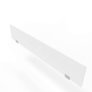 Pannello divisorio in melaminico bianco per bench 180xH.35 cm linea Practika Quadrifoglio - CODB180-BA