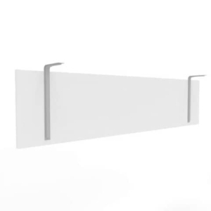 Pannello frontale in melaminico bianco 148,7xH.35,1 cm per scrivanie Practika Quadrifoglio - COFRA180-BA