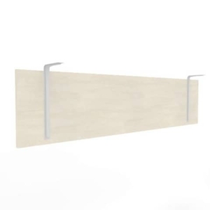 Pannello frontale in melaminico cemento 148,7xH.35,1 cm per scrivanie Practika Quadrifoglio - COFRA180-CL