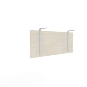 Pannello frontale in melaminico cemento 88,7xH.35,1 cm per scrivanie Practika Quadrifoglio - COFRA120-CL