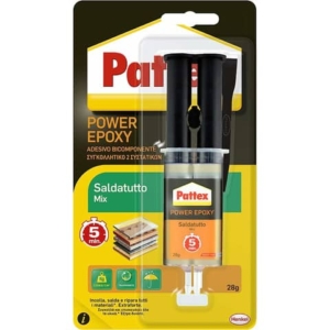Saldatutto Pattex Power Epoxy trasparente - siringa da 28 g - 2751315