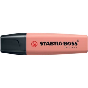 Evidenziatori Stabilo Boss Nature Colors colore terra di Siena - conf. 10 pezzi - 70/175
